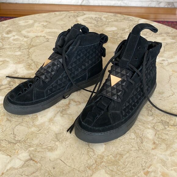 Patrick Mohr MK4 High Top Leather Sneakers - Picture 2 of 14